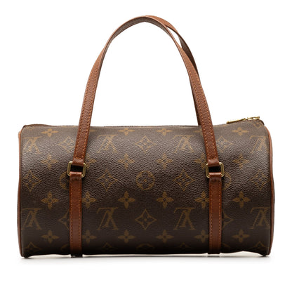 Brown Louis Vuitton Monogram Papillon 26 HandBag