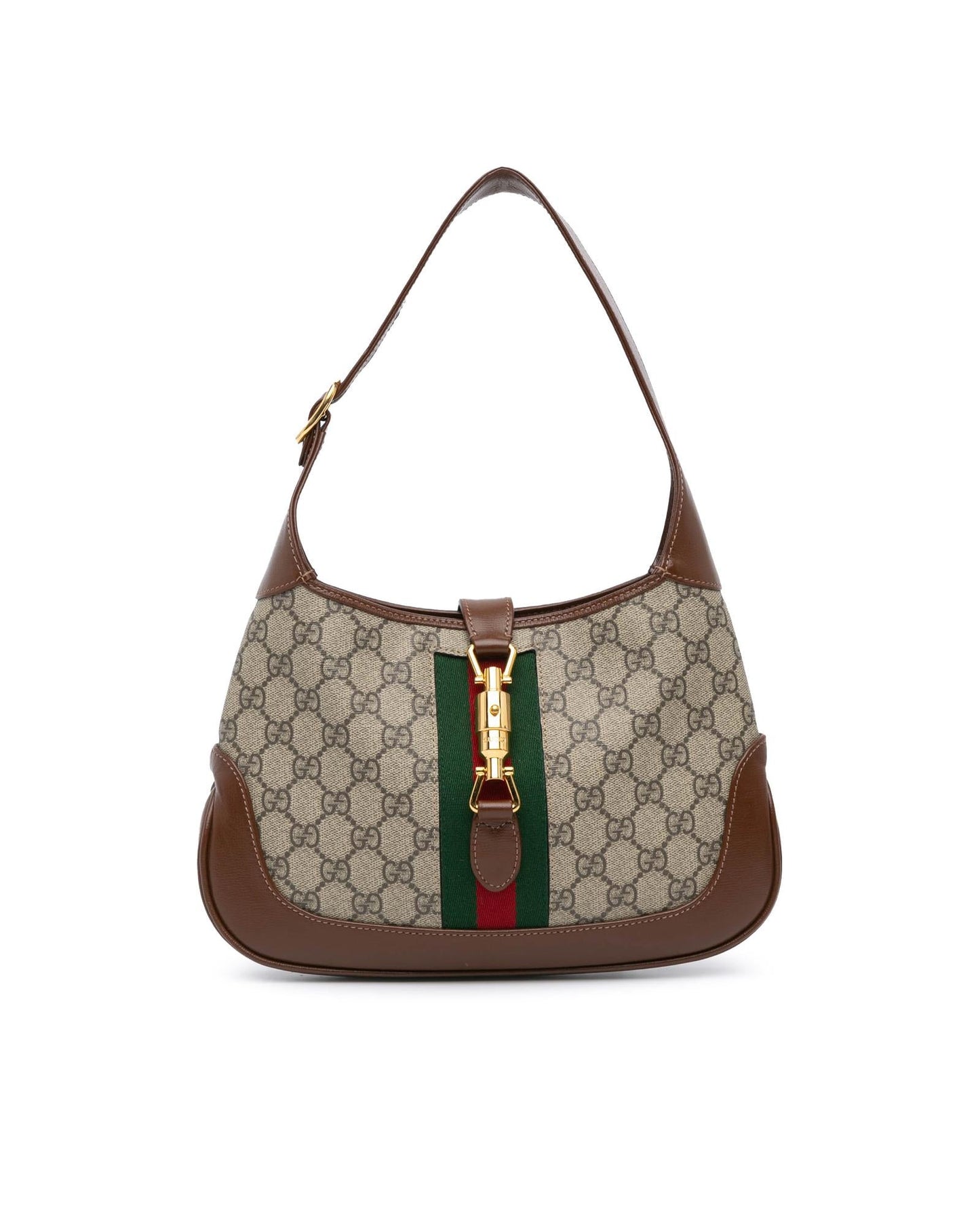 Small Supreme Jackie 1961 Crossbody with Leather Trim and Web Detail