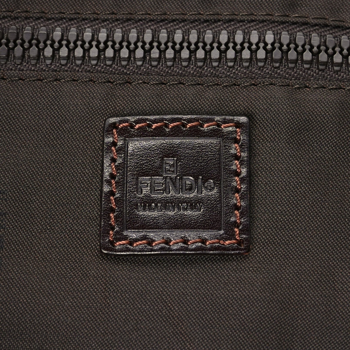 Fendi Zucca Tote Tobacco