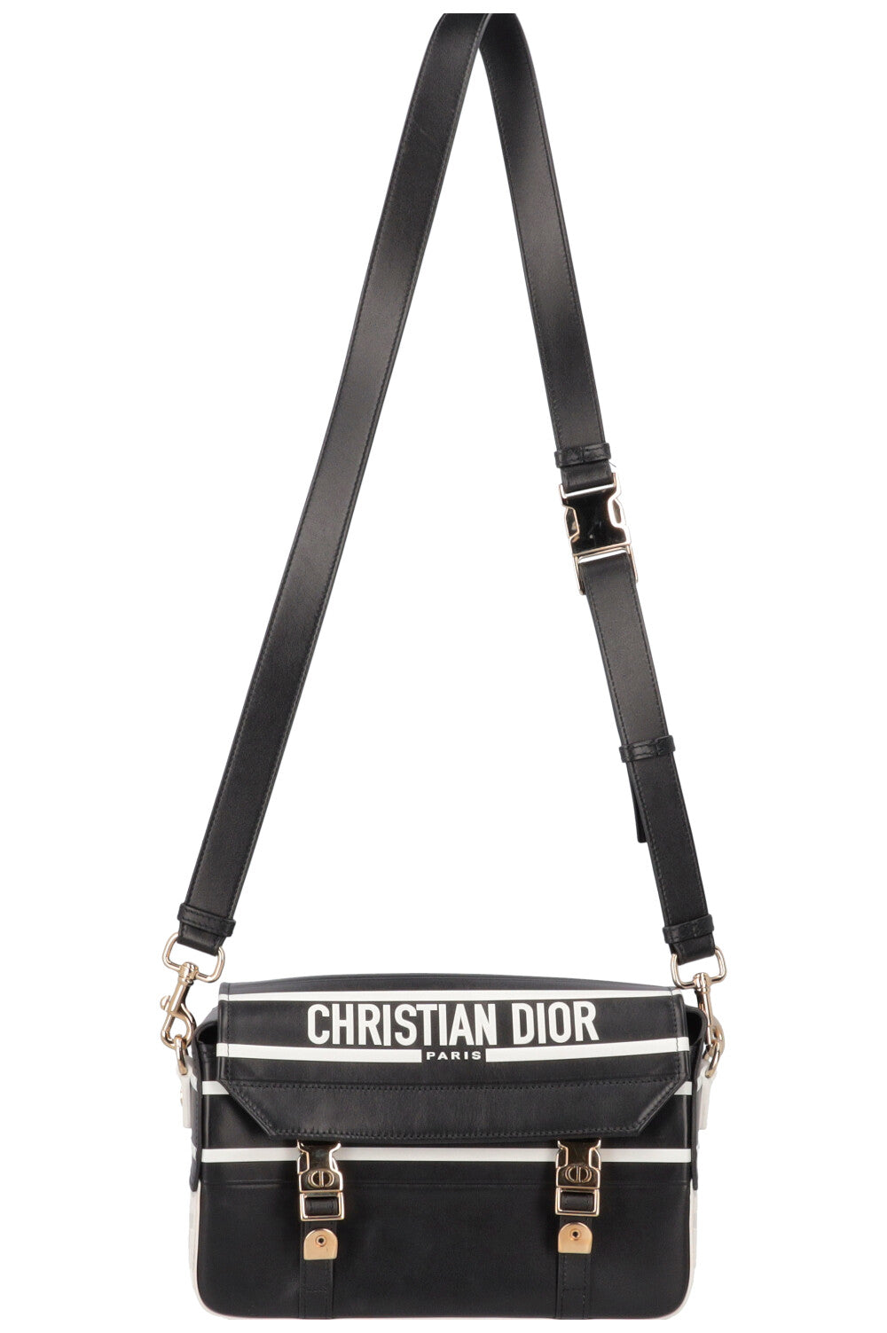 Christian Dior Diorcamp Cruise Crossbody Bag Black