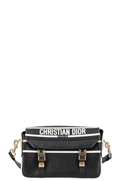 Christian Dior Diorcamp Cruise Crossbody Bag Black