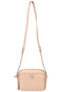Chanel Business Affinity Camera Case Bag Quilted Caviar Powder