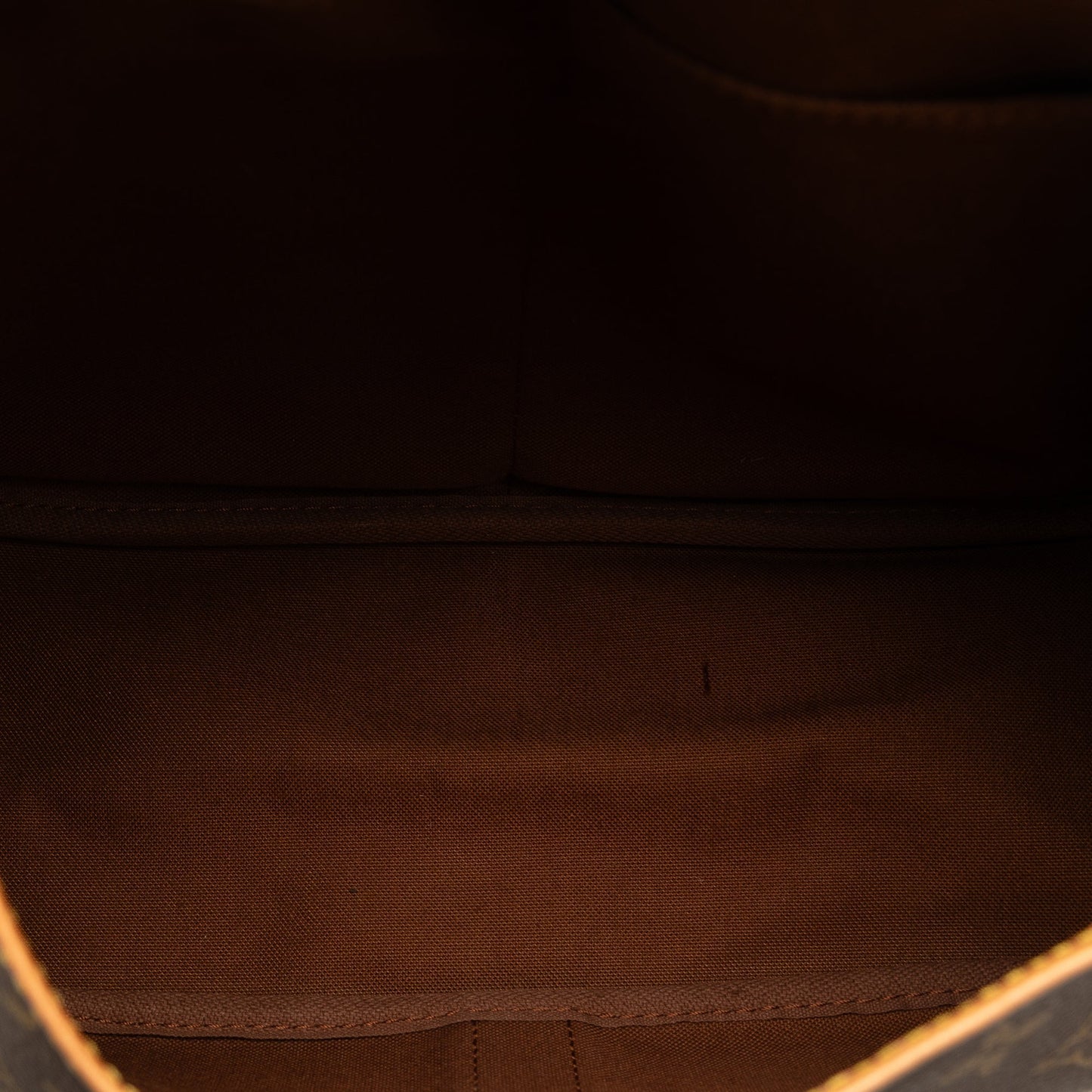 Brown Louis Vuitton Monogram Saumur 35 Crossbody Bag