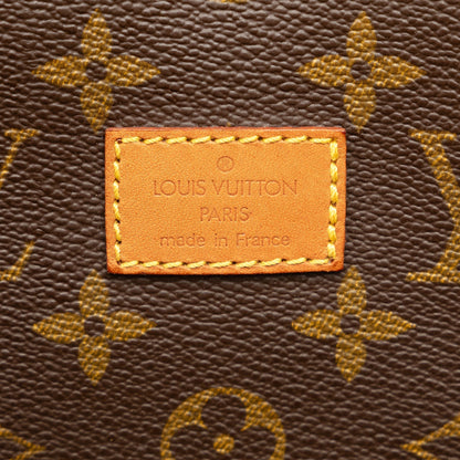 Brown Louis Vuitton Monogram Saumur 35 Crossbody Bag
