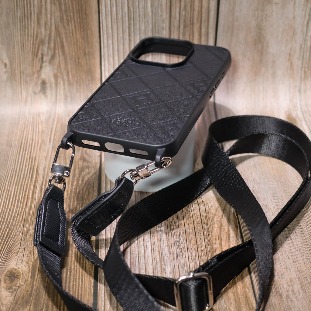 Hermes Crossbody Phone Case with Strap For iPhone