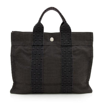 Luxury Hermes Canvas Herline Pm Tote