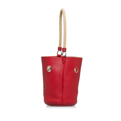 Luxury Hermes Clemence Mangeoire Bucket Pm Shg-Whcmlq