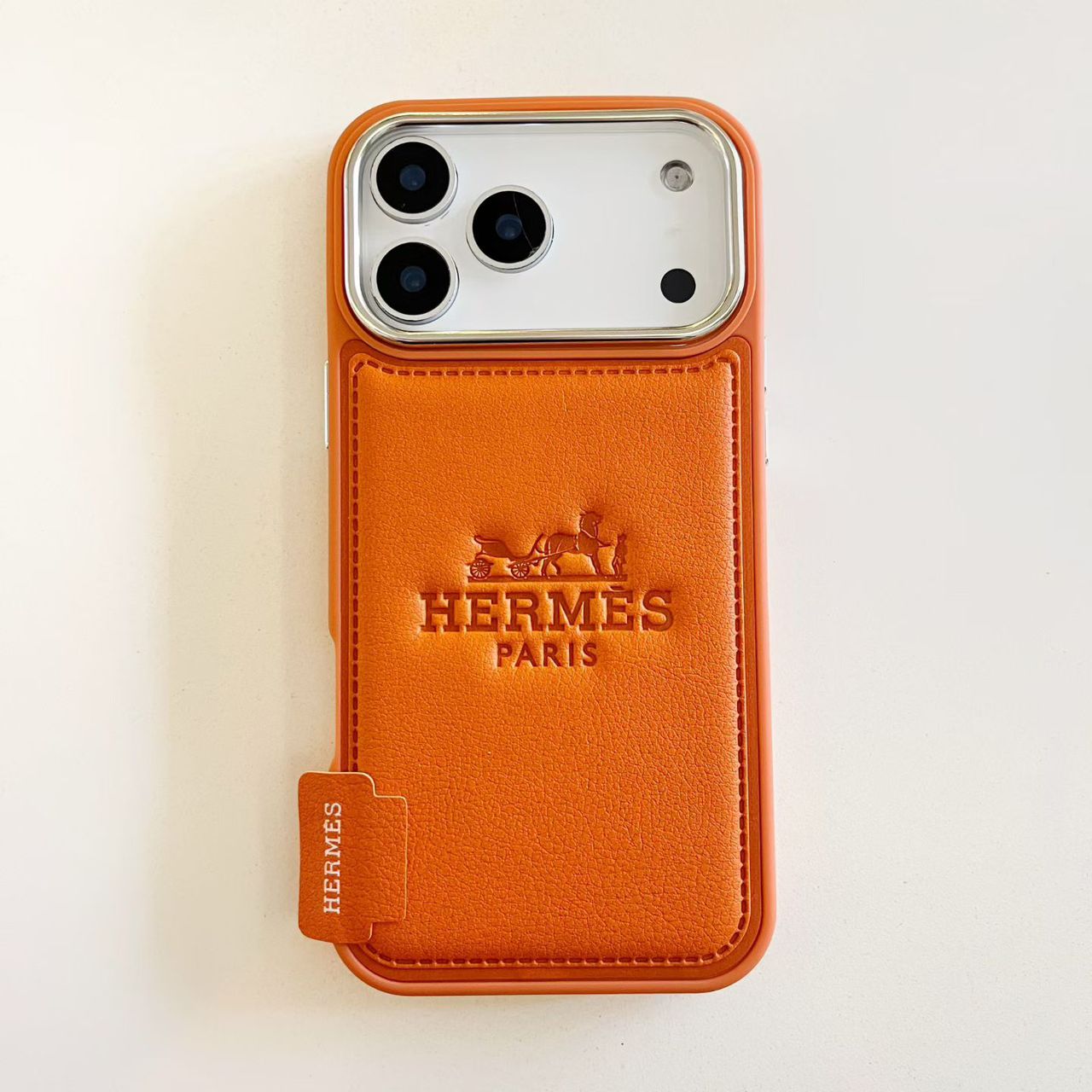 Hermes Leather Phone Case for 1317 / Pro / Pro Max