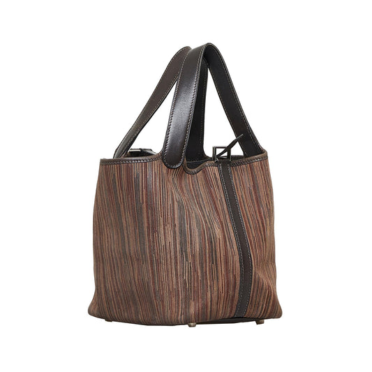 Luxury Hermes Picotin Vibrato Handbag Shg-Mwoqd9