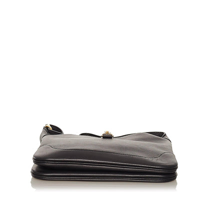 Trim Duo Leather Crossbody Bag