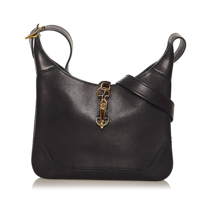 Trim Duo Leather Crossbody Bag