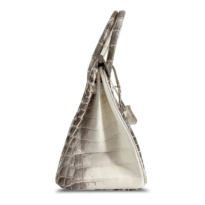 Top Quality Luxury Hermes B30 Himalaya Niloticus Croco Matte Phw Designer Bag