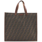 Fendi Tote Canvas Red Tote Bag Style 27