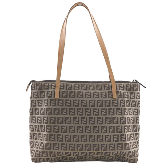 Fendi Tote Zucchino Red Tote Bag Style 82