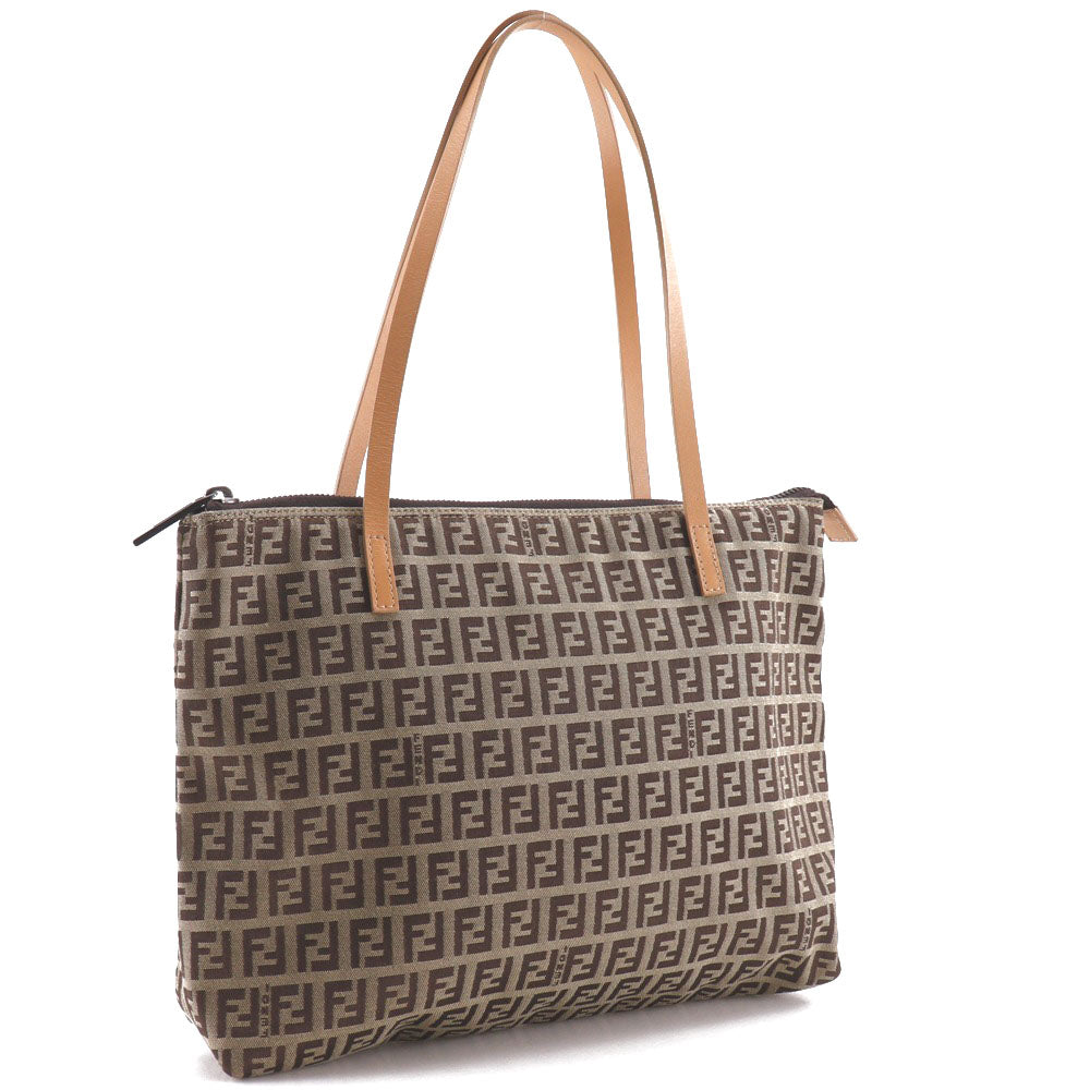 Fendi Tote Zucchino Red Tote Bag Style 82