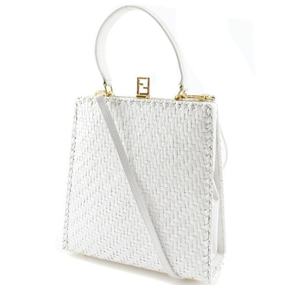 Fendi Karl Lagerfeld Leather Clutch Bag
