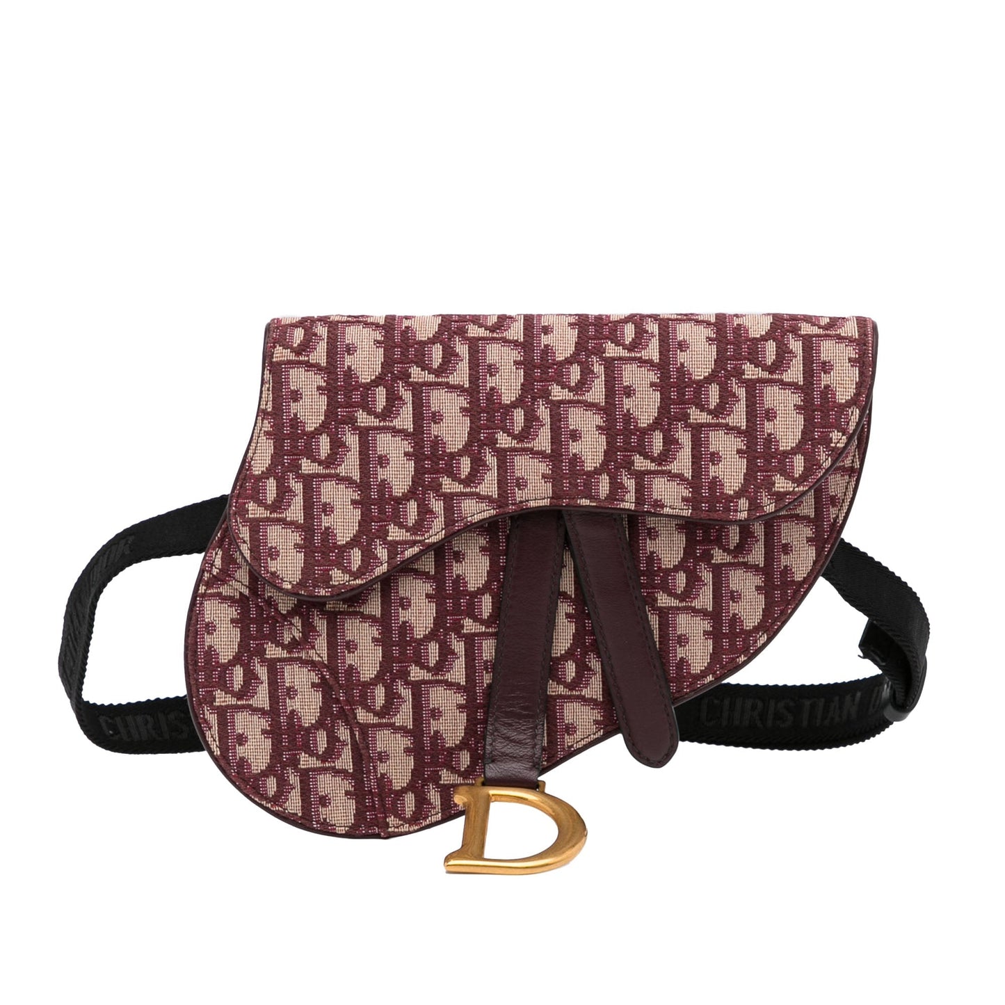 Dior Leather Canvas Crossbody Bag