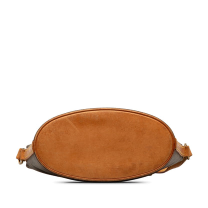 Brown Louis Vuitton Monogram Drouot Crossbody Bag