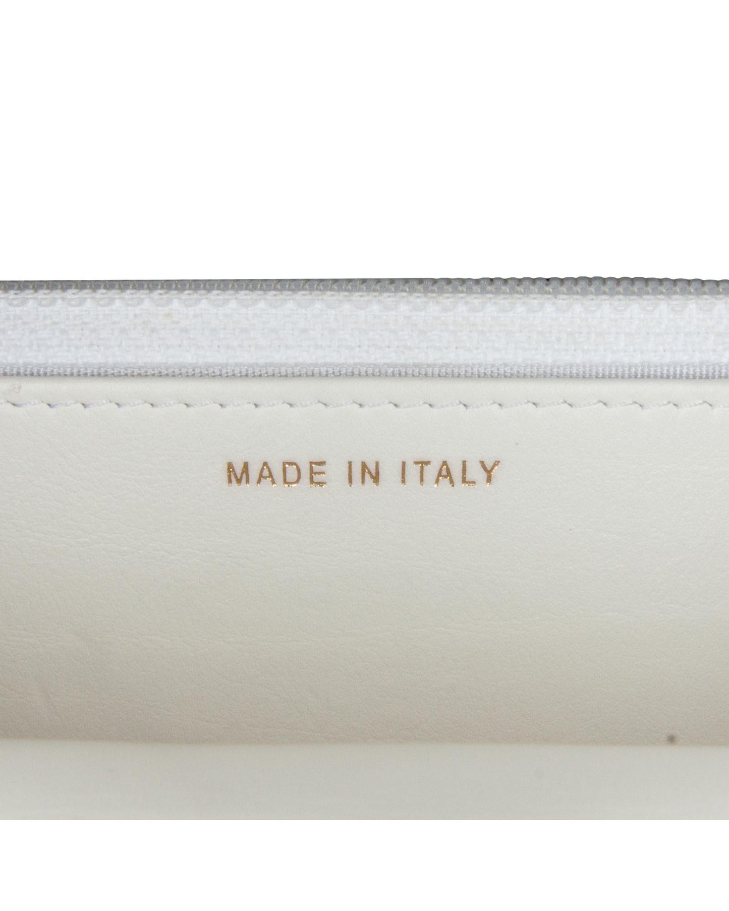 Enchained Quilted Lambskin Leather Crossbody Flap Wallet