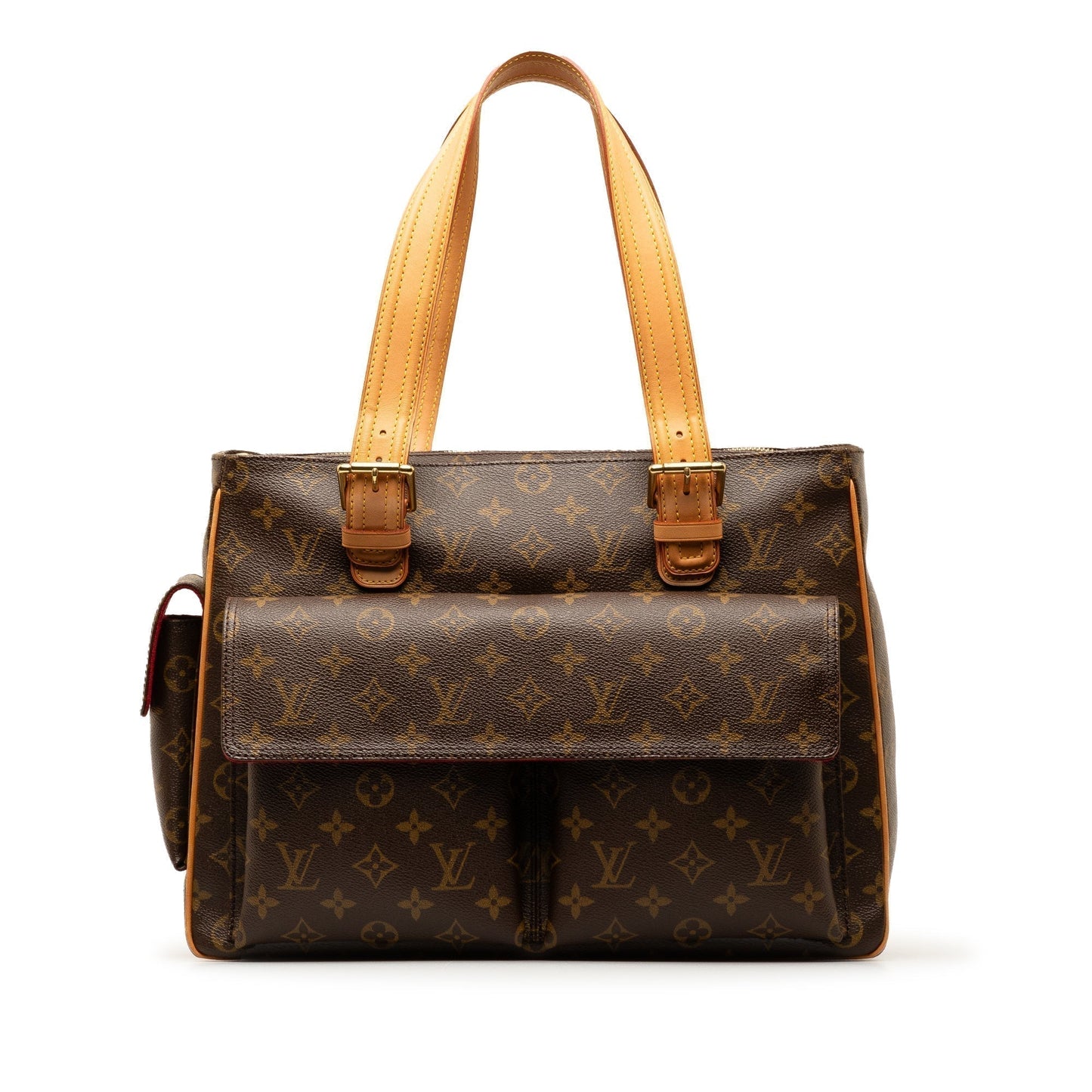 Brown Louis Vuitton Monogram Multipli-Cite Tote Bag