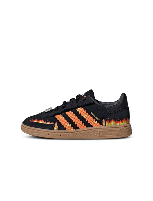 Adidas x Minecraft Kids Handball Spezial Lace Shoes - Black