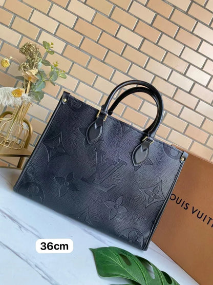 Louis Vuitton On The Go Denim Tote MM