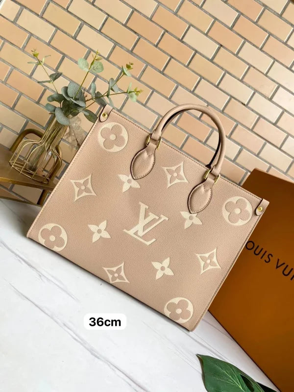 Louis Vuitton On The Go Denim Tote MM