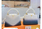 Louis Vuitton Cloudy Blue Ombre Taurillon Leather Capucines PM Bag