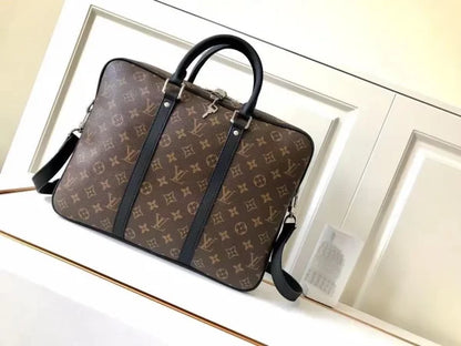 Louis Vuitton Men Briefcase Bag Designer Laptop Office Bag