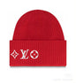 Louis Vuitton Logo Beanie Hat Wool