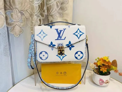 Louis Vuitton Monogram Leather Shoulder Bags
