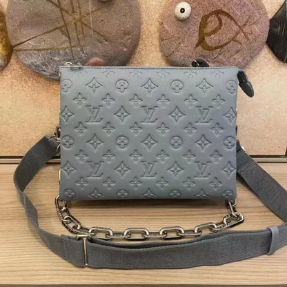 Louis Vuitton Coussin PM Monograph Lamb Leather Shoulder Bag