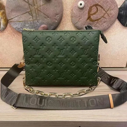 Louis Vuitton Coussin PM Monograph Lamb Leather Shoulder Bag
