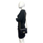 Dolce & Gabbana DG Crystals Crossbody Bag Black Leather