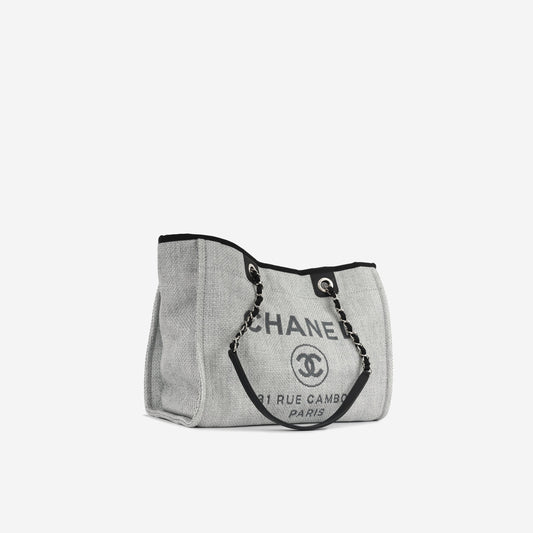 Chanel Cambon Caviar Black Tote Bag
