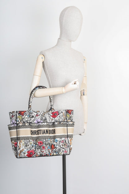 Dior Book Tote Canvas Tote Bag