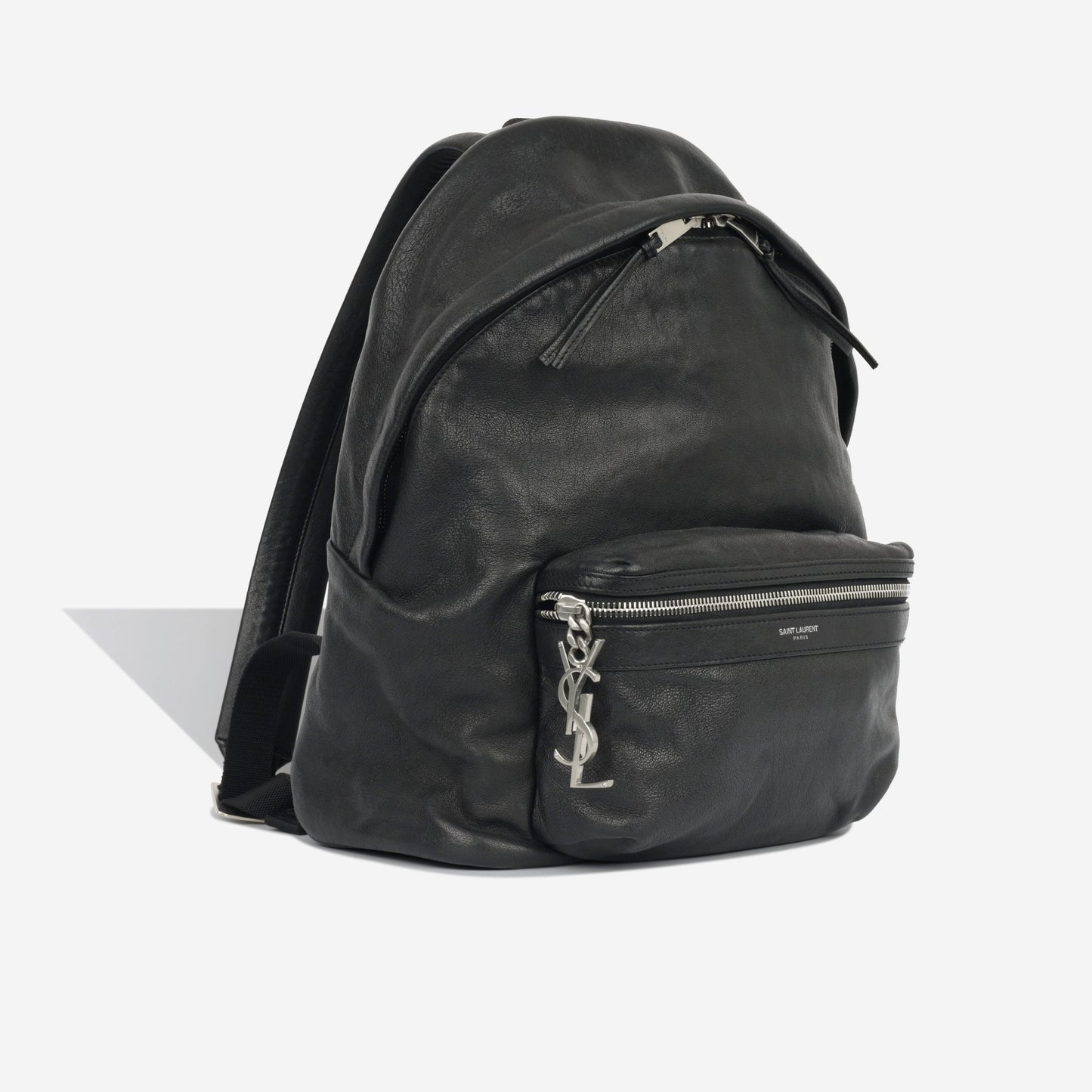 Saint Laurent Luxury Leather Red Backpack Style 2