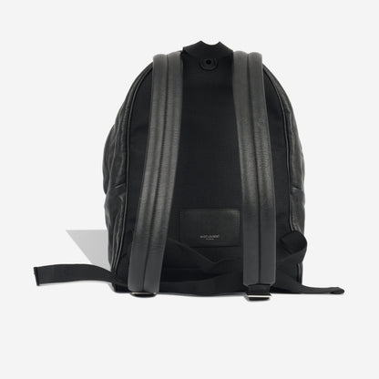 Saint Laurent Luxury Leather Red Backpack Style 2