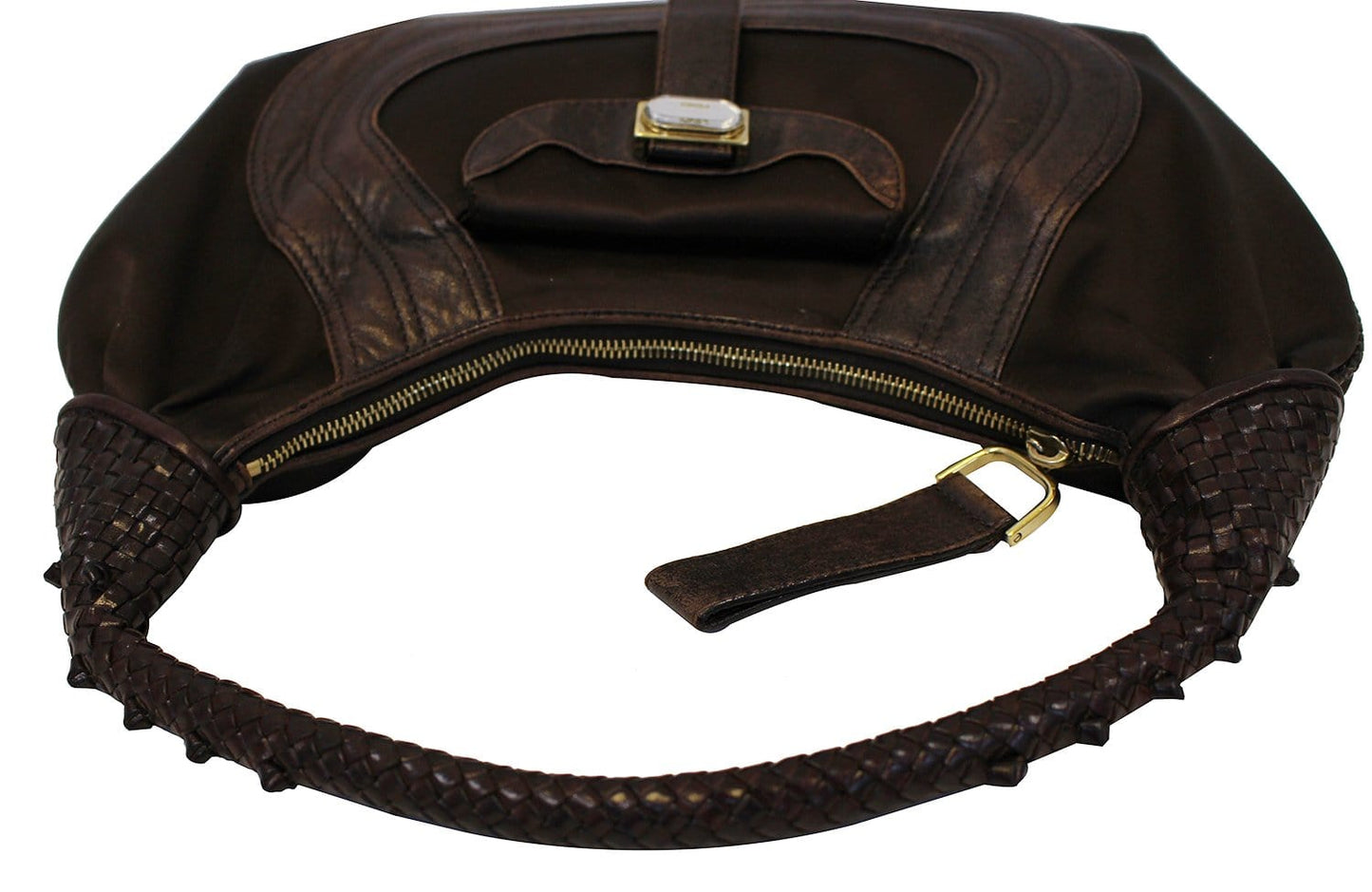Fendi Leather Brown Shoulder Bag