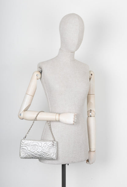 Chanel Silver Luxury Handbag