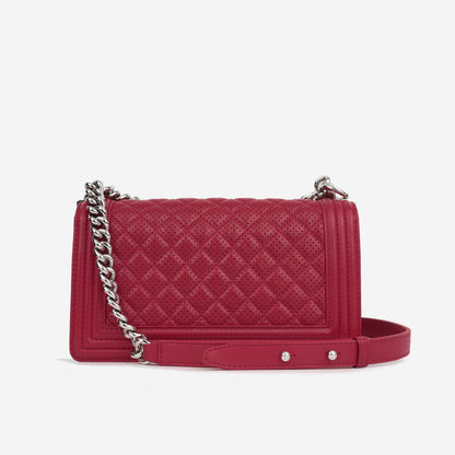 Chanel Boy Bag Lambskin Gold Shoulder Bag Style 5