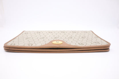 Dior Shoulder Bag in Beige Honeycomb Canvas
