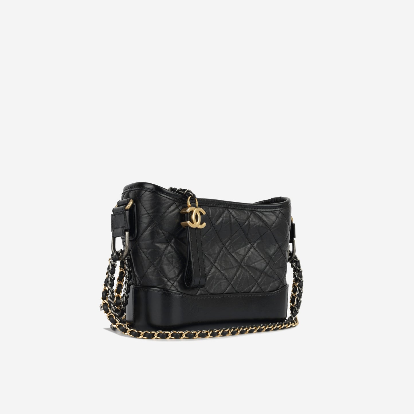 Chanel Classic Flap Lambskin Black Shoulder Bag Style 295