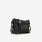 Chanel Classic Flap Lambskin Black Shoulder Bag Style 295