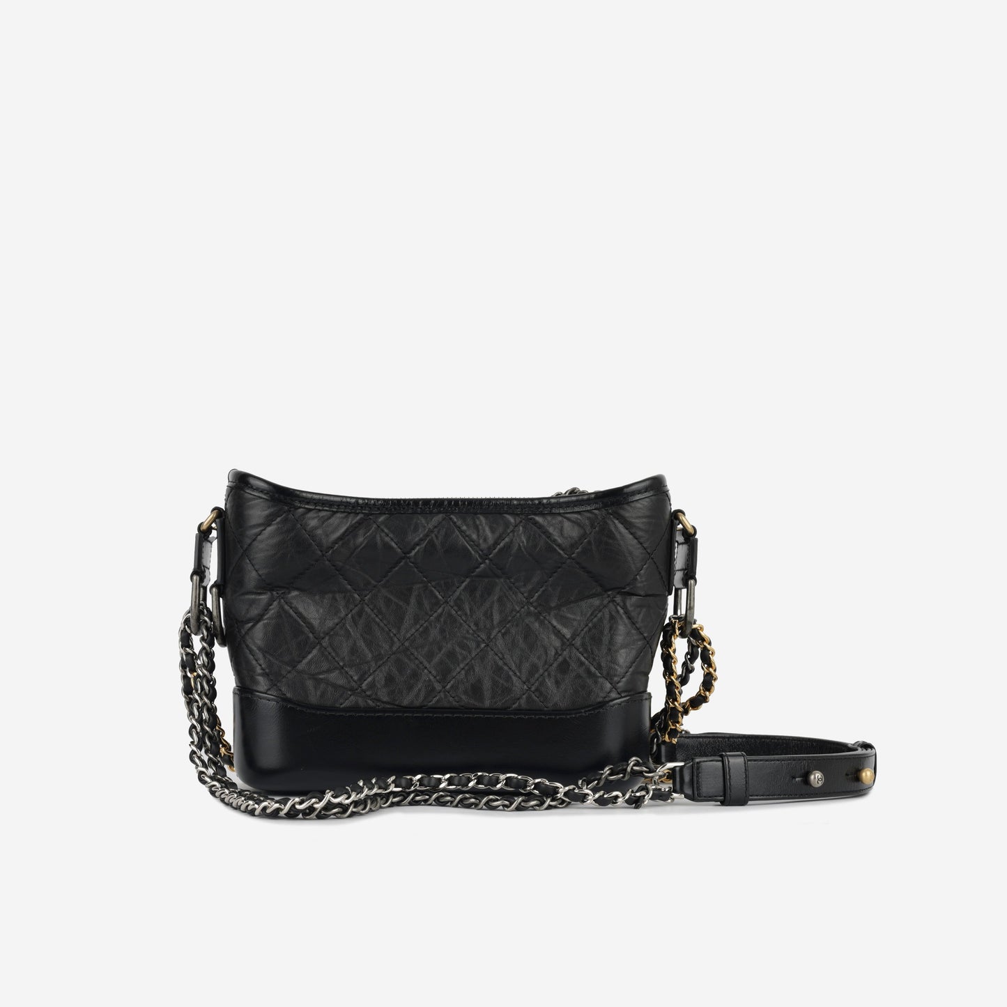 Chanel Classic Flap Lambskin Black Shoulder Bag Style 295