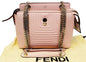Fendi Dotcom Lambskin Red Shoulder Bag