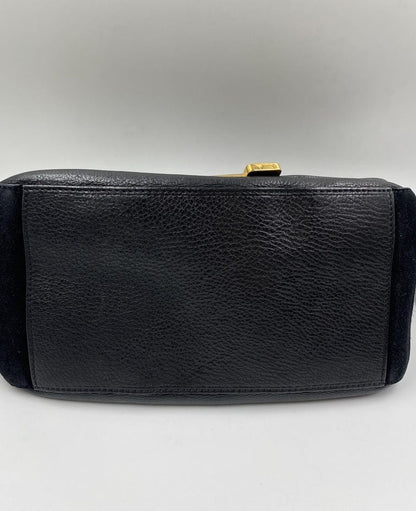Céline leather and suede crossbody