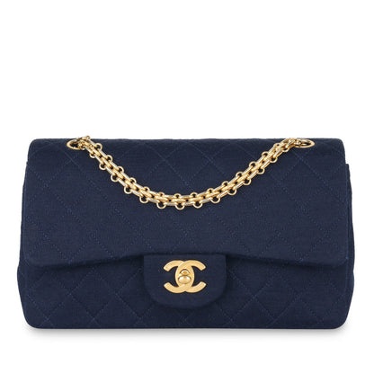 Chanel Classic Flap Caviar Gold Shoulder Bag Style 35