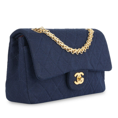Chanel Classic Flap Caviar Gold Shoulder Bag Style 35
