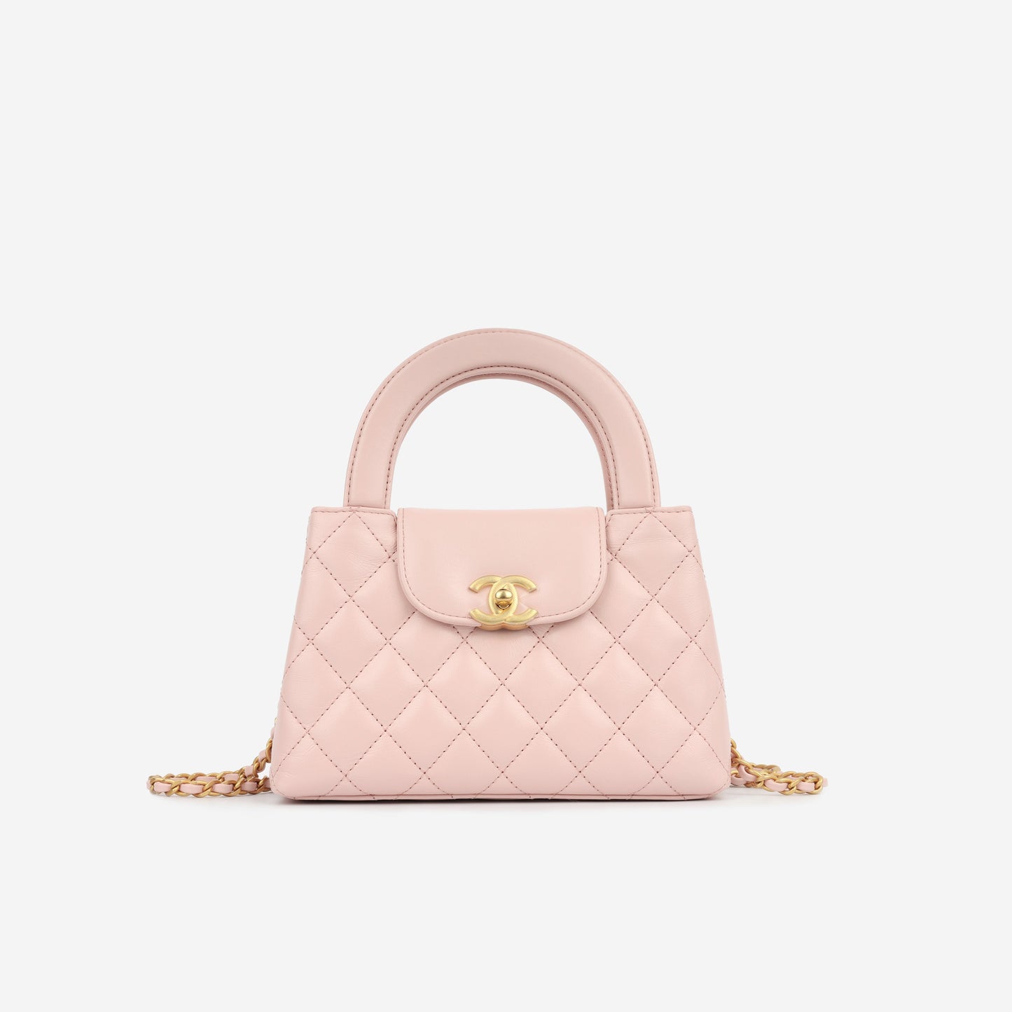Chanel Kelly Lambskin Gold Shoulder Bag Style 5